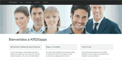 Desktop Screenshot of krdsapps.com